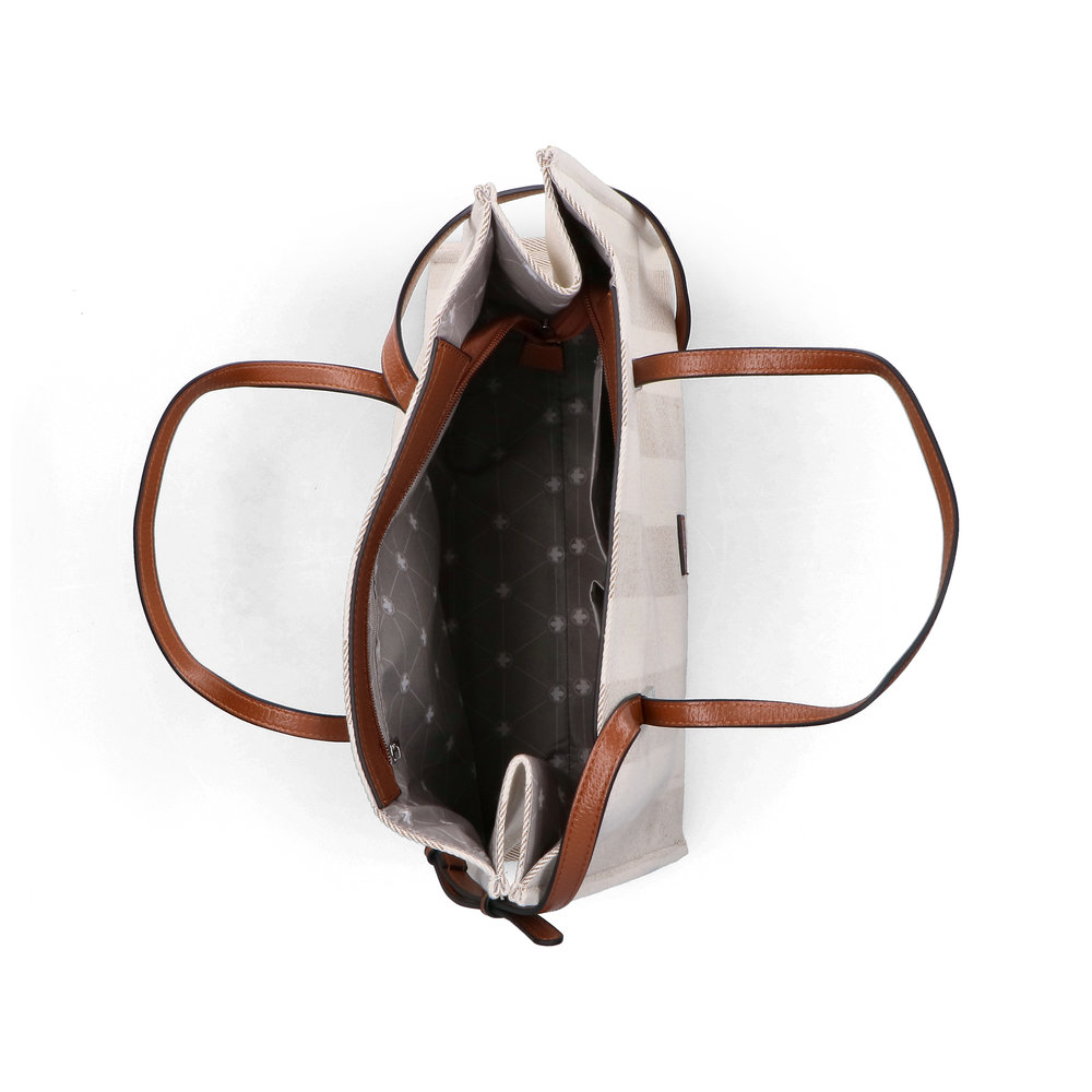 RIEKER H1074-90 TOREBKA STRINGERE BEŻOWO BRĄZOWA