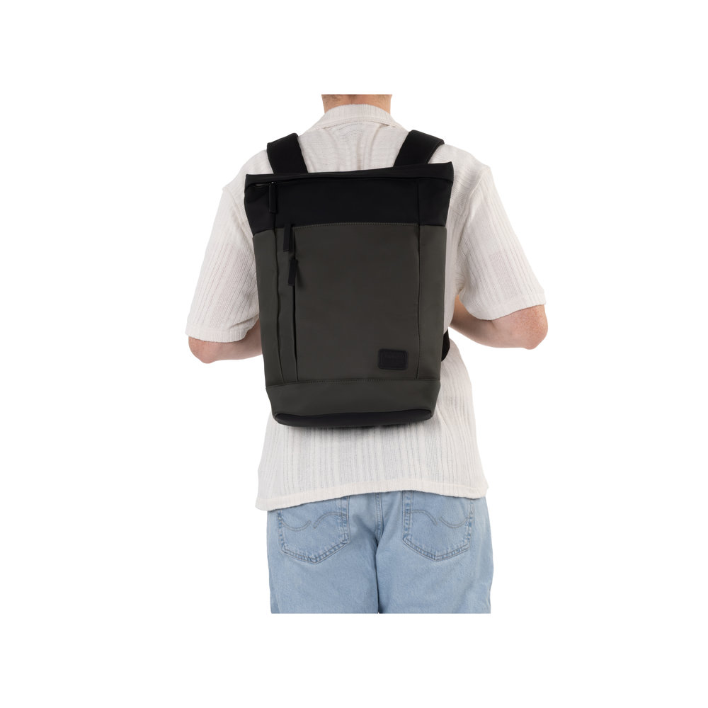 RIEKER H5101-54 PLECAK ROCKET OLIVKOWO CZARNY