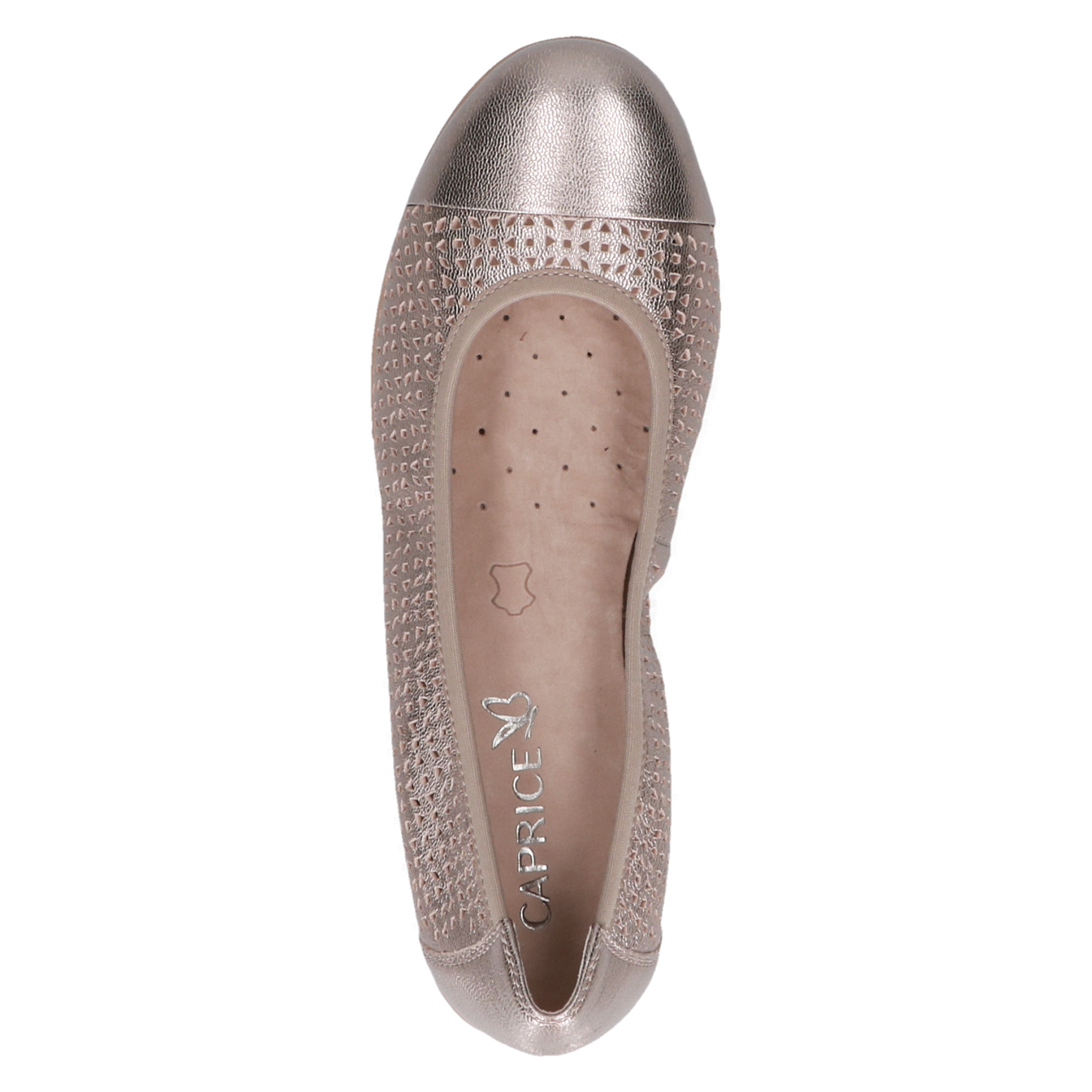 CAPRICE 9-22151-42-34A GOŁĘBI met • Rozm. D.: 39