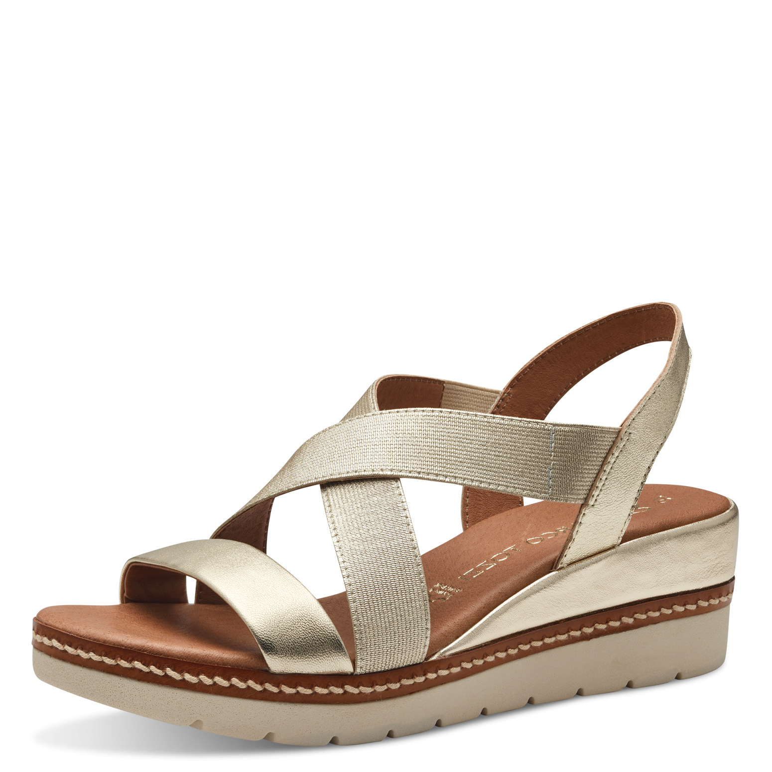 Marco Tozzi 2-28721-42-26 ZŁOTY • Rozm. D.: 37