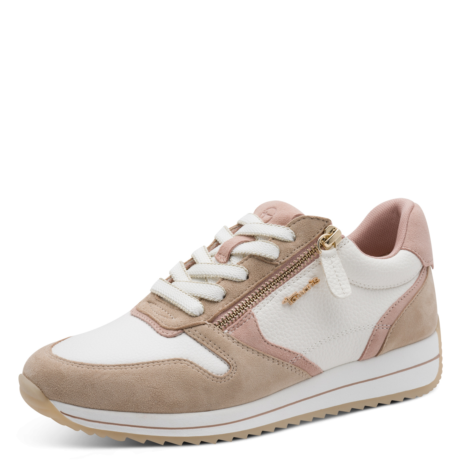 TAMARIS COMFORT 8-83734-46-434 SNEAKERSY BEŻ/RÓŻ • Rozm. D.: 37