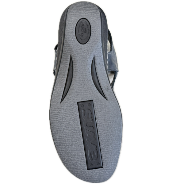 SUAVE 720042 NIEBIESKI SANDAŁ NA KOTURNIE • Rozm. D.: 36