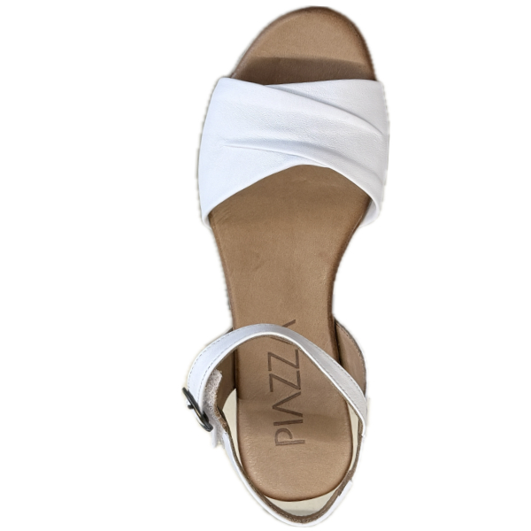 PIAZZA 910128-03 BIAŁE SANDAŁKI • Rozm. D.: 38