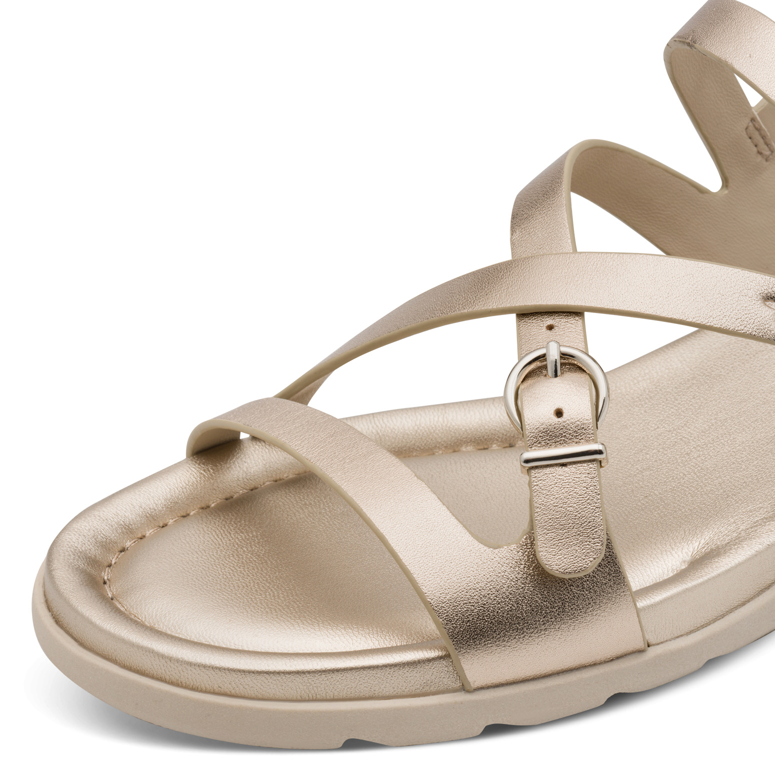 TAMARIS 1-28231-46-900 SANDAŁKI BRĄZ METALIC • Rozm. D.: 39