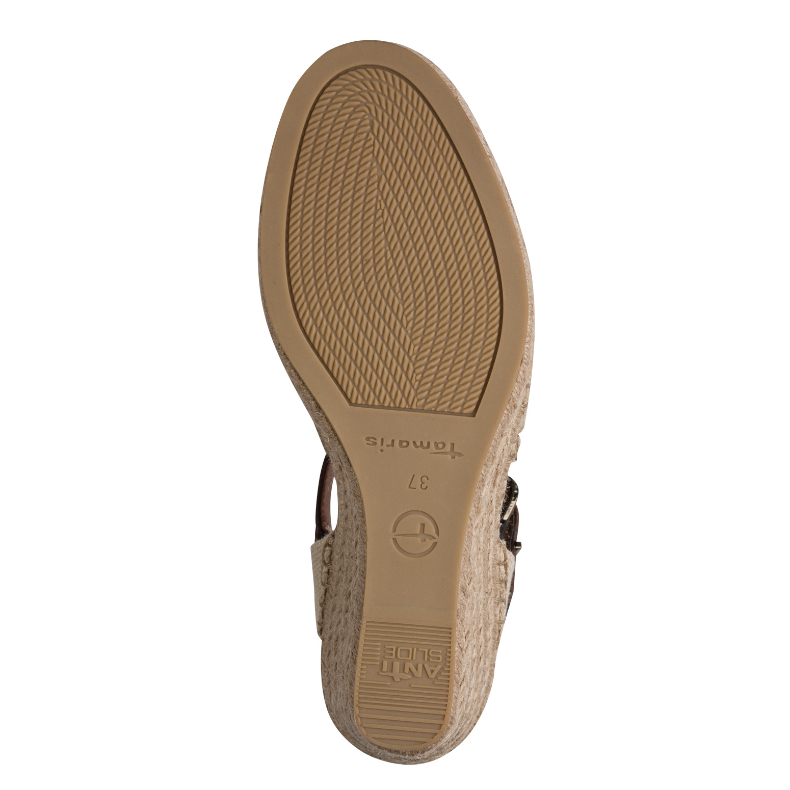 TAMARIS 1-29610-42-304 SANDAŁKI NA KOTURNIE BRĄZ • Rozm. D.: 41