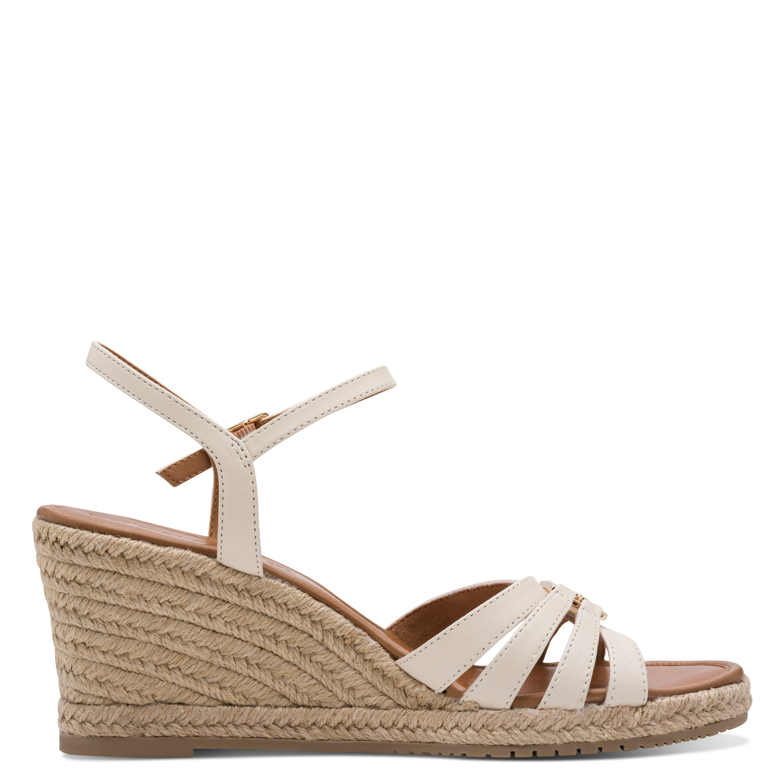 TAMARIS 1-28312-46-109 SANDAŁ NA KATURNIE BIAŁY • Rozm. D.: 39