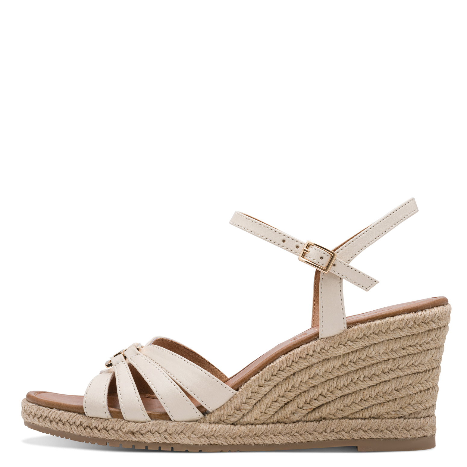 TAMARIS 1-28312-46-109 SANDAŁ NA KATURNIE BIAŁY • Rozm. D.: 39