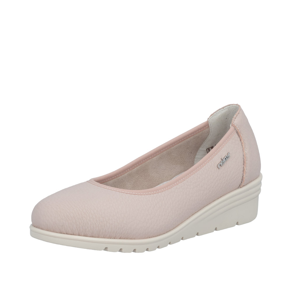 RIEKER L5360-31 CZÓŁENKO JASNO RÓŻOWE • Rozm. D.: 36