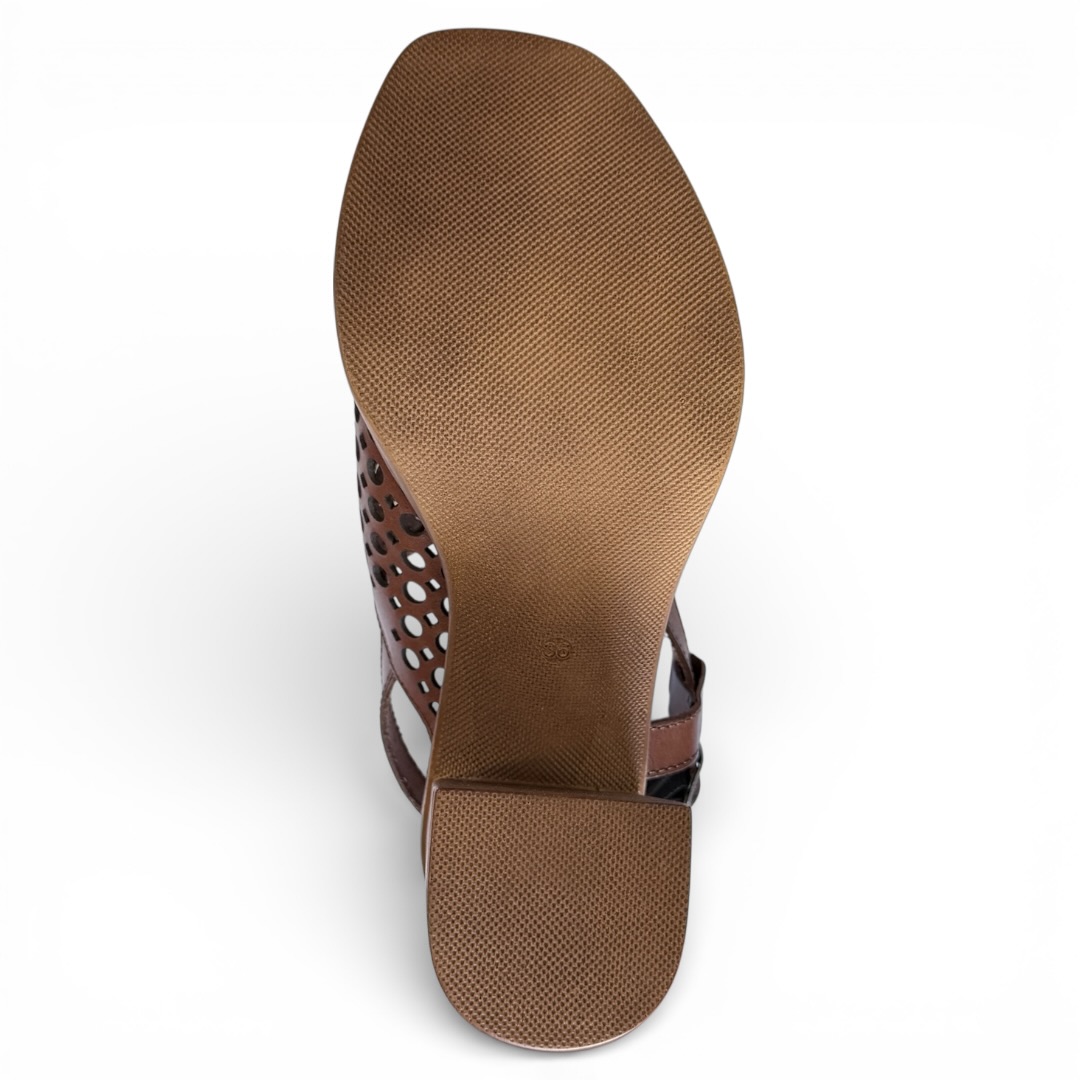 HEE 26544 SANDAŁKI BRĄZ • Rozm. D.: 40