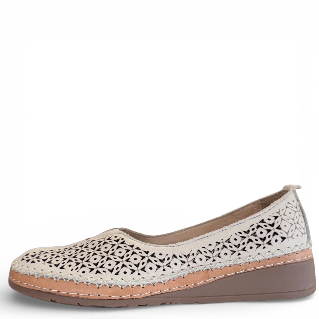 RAVINI 04206-1 t 04 BALERINY BEŻOWE • Rozm. D.: 39