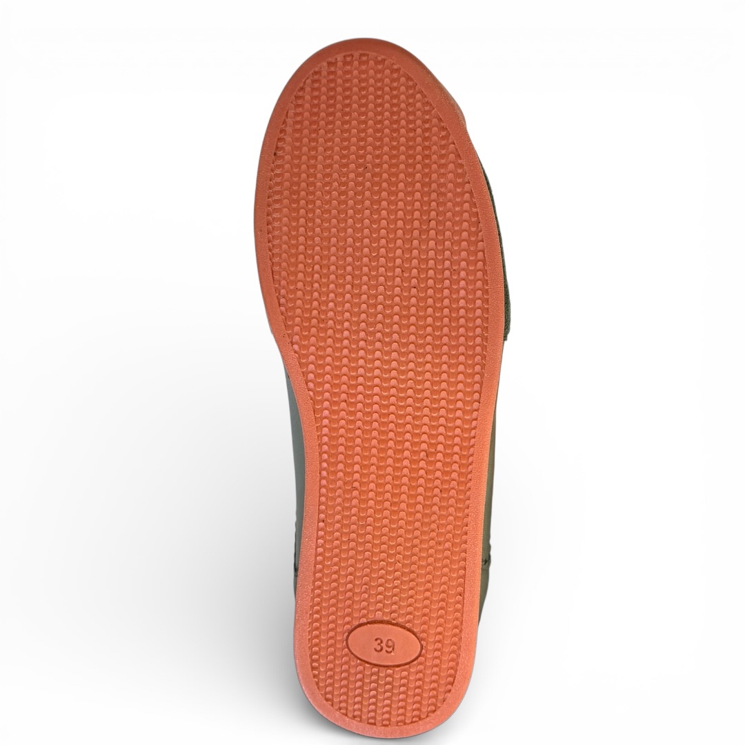 RAVINI 1608 SNEAKERSY ZIELONO- POMARAŃCZOWE • Rozm. D.: 40