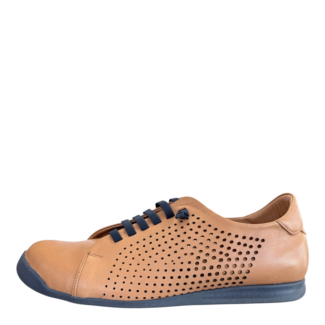 RAVINI 1602 SNEAKERSY ORZECHOWO GRANATOWE • Rozm. D.: 39