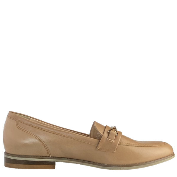 BIOECO 6542 2654 MOKASYN BEŻ • Rozm. D.: 38