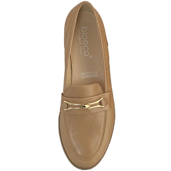 BIOECO 6542 2654 MOKASYN BEŻ • Rozm. D.: 41