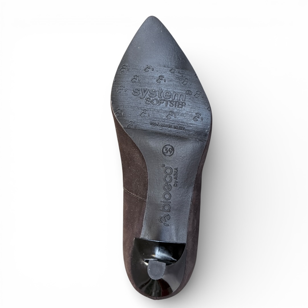 BIOECO 06940 2336 CZÓŁENKO BRĄZOWE ZAMSZ • Rozm. D.: 36