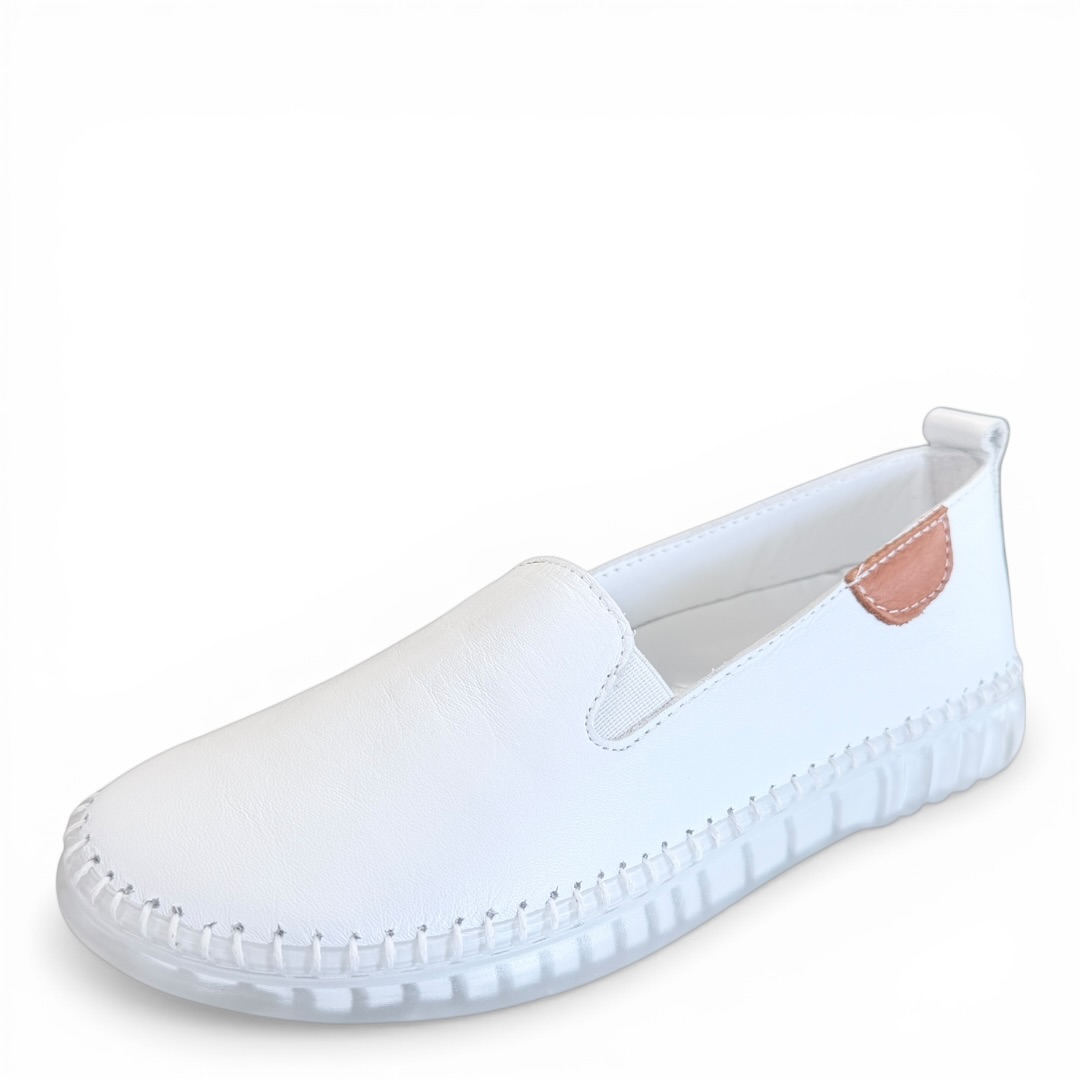 SOKOLSKI OG 410 MOKASYN BIAŁY • Rozm. D.: 41