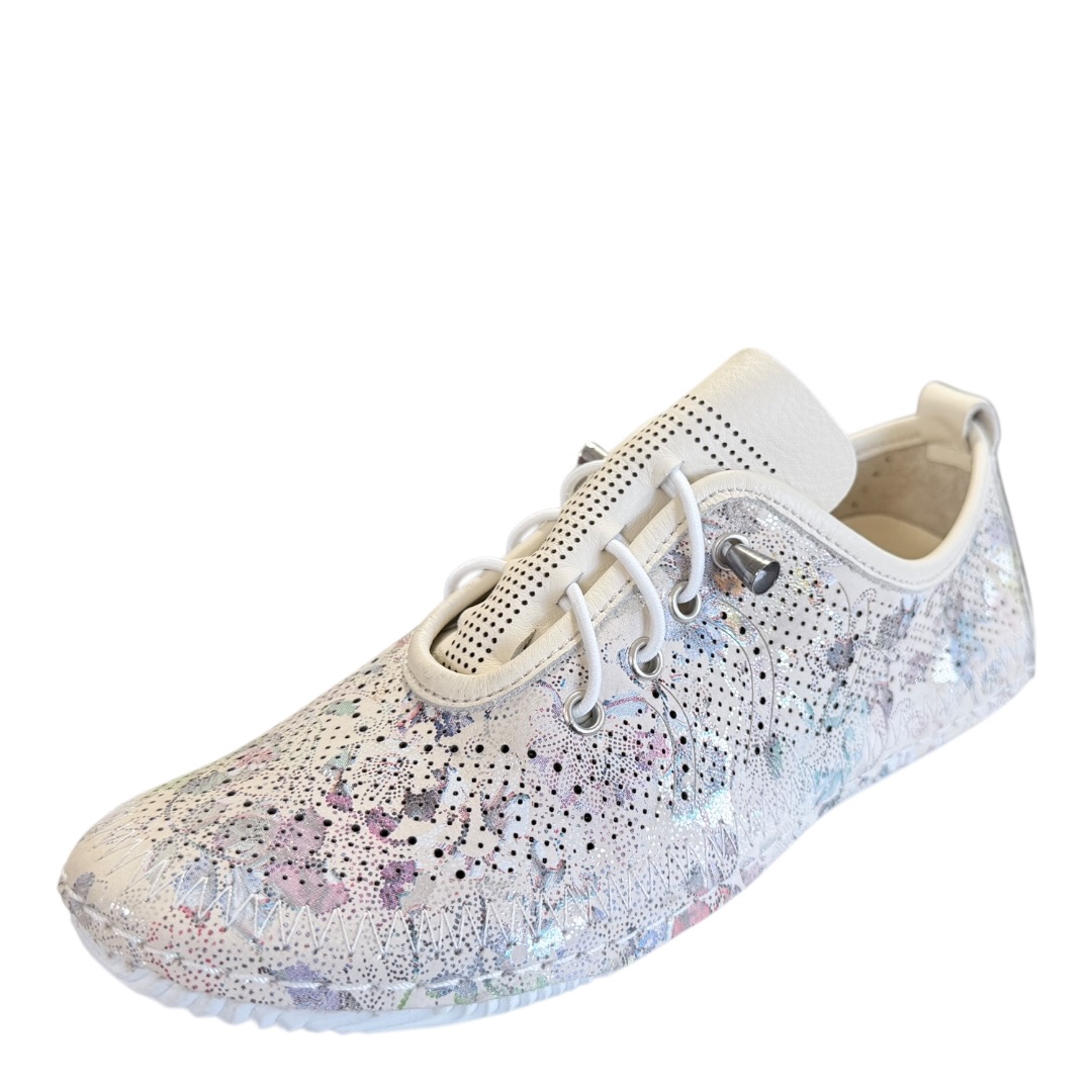 SOKOLSKI BOT 210FL PÓŁBUTY AŻUROWE  BEŻOWE • Rozm. D.: 41