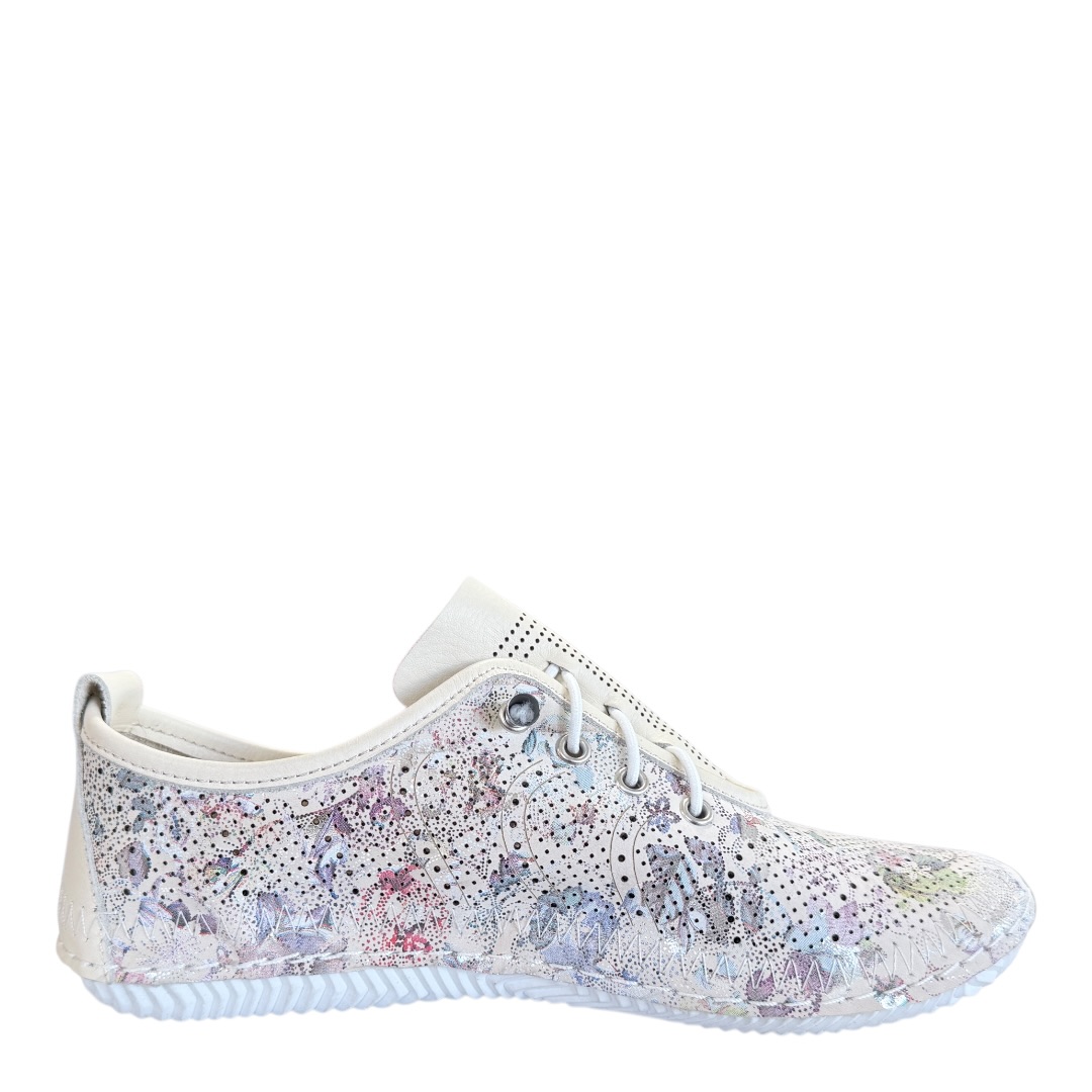 SOKOLSKI BOT 210FL PÓŁBUTY AŻUROWE  BEŻOWE • Rozm. D.: 41