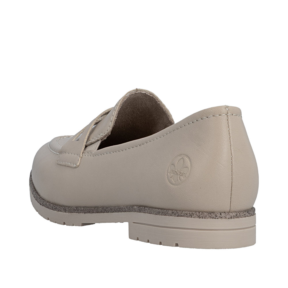 RIEKER 45300-63 LOAFERSY BEŻOWY • Rozm. D.: 39
