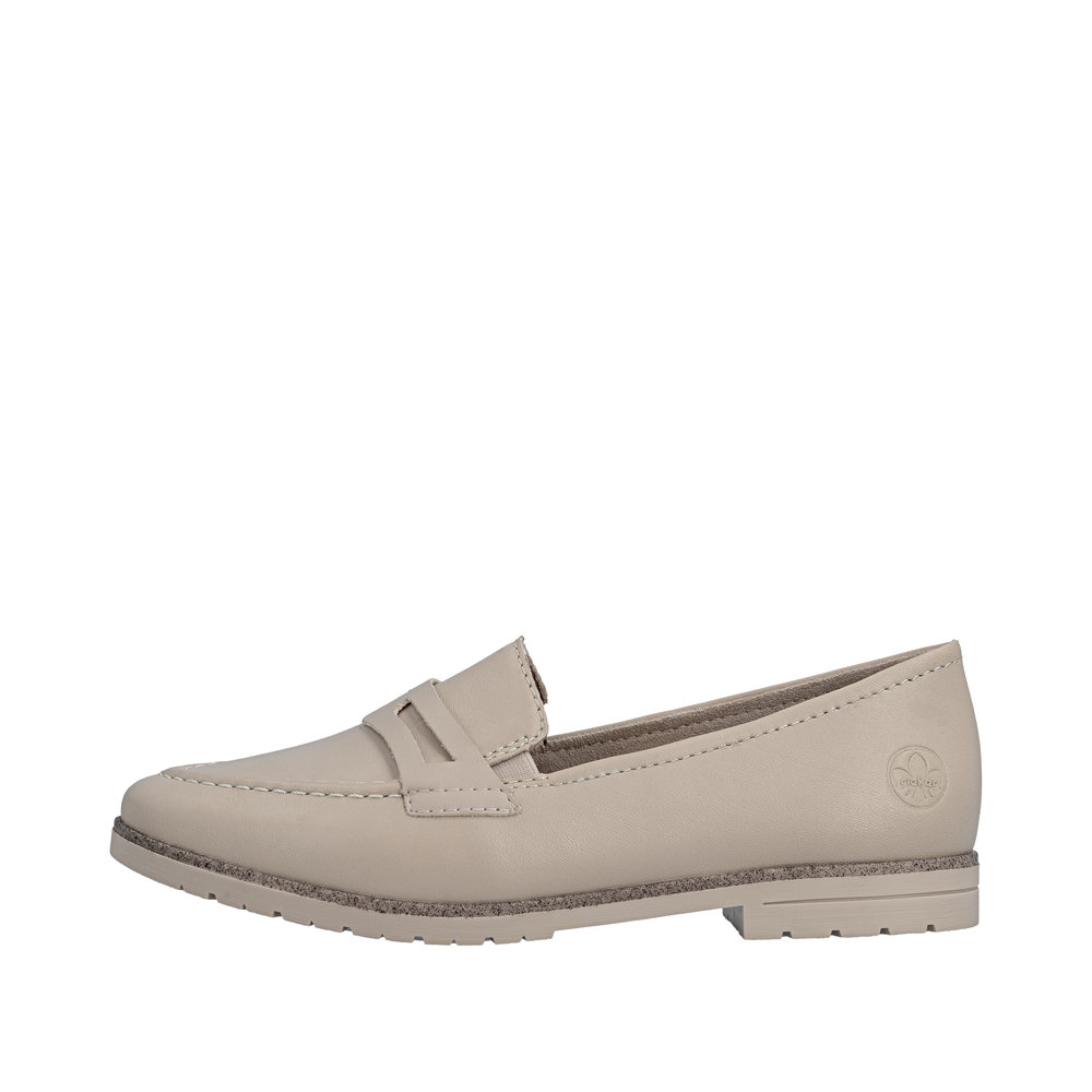 RIEKER 45300-63 LOAFERSY BEŻOWY • Rozm. D.: 39