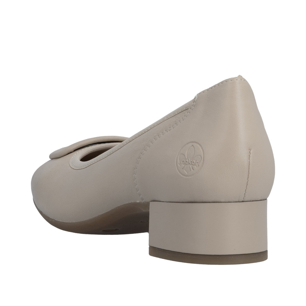 RIEKER 43453-62 czółenko KREMOWE • Rozm. D.: 40