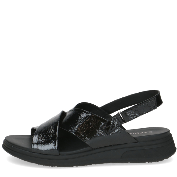 CAPRICE 9-28700-46-017 SANDAŁ CZARNY • Rozm. D.: 38