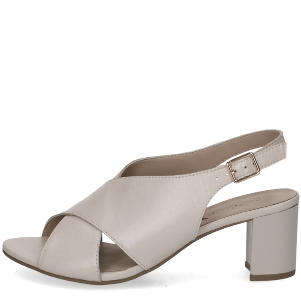 CAPRICE 9-28309-46-140 SANDAŁ CREMOWY PERŁOWY • Rozm. D.: 37,5