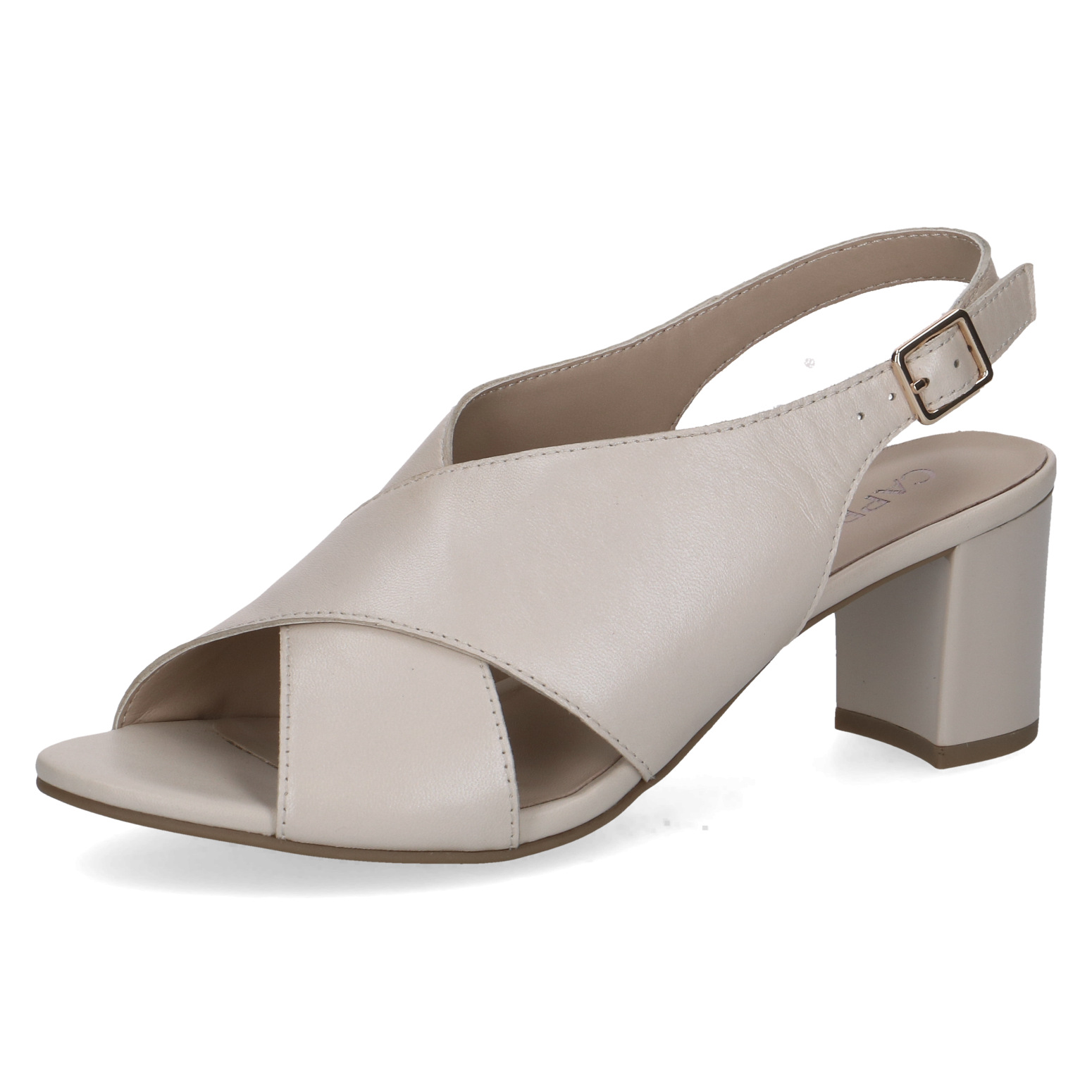 CAPRICE 9-28309-46-140 SANDAŁ CREMOWY PERŁOWY • Rozm. D.: 38,5