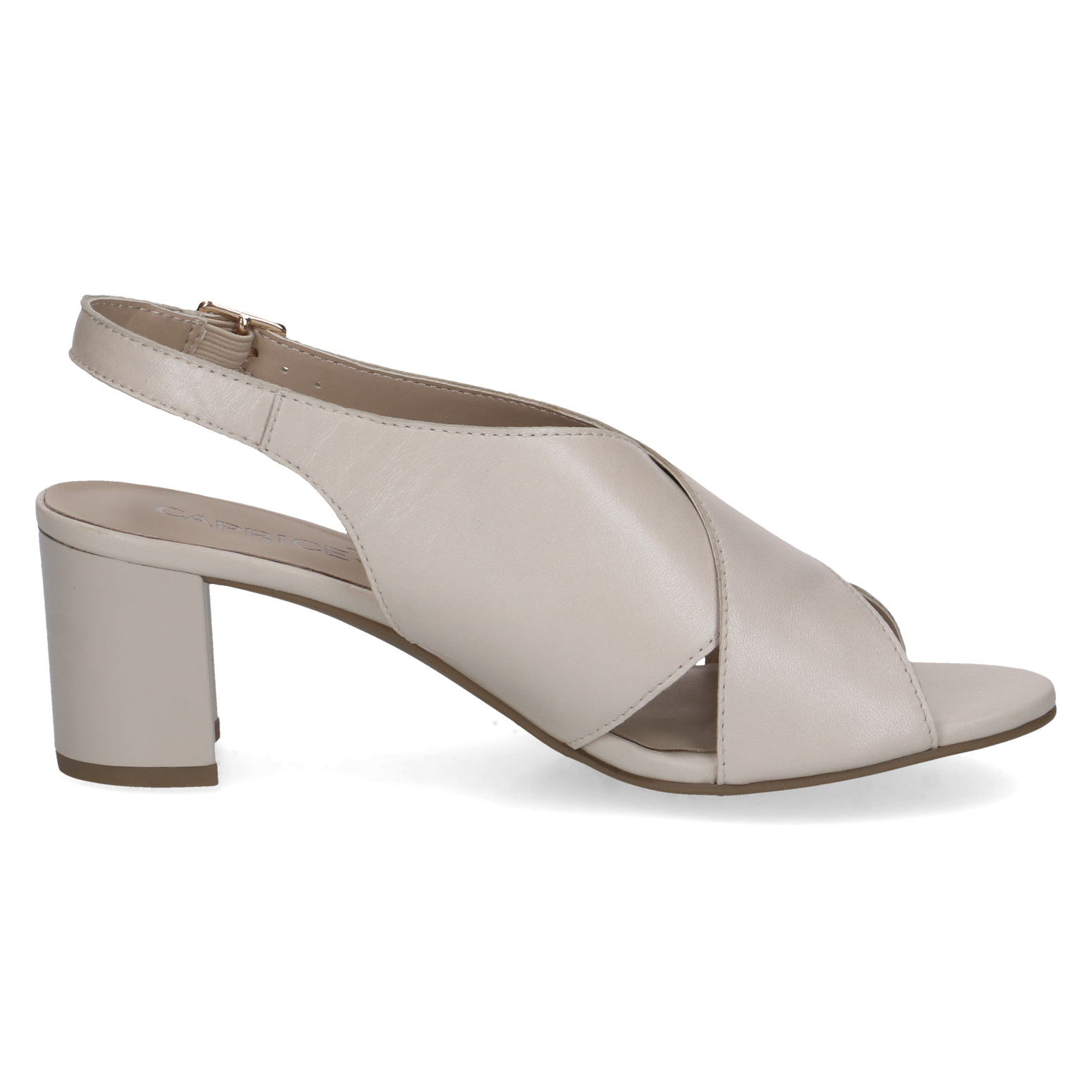 CAPRICE 9-28309-46-140 SANDAŁ CREMOWY PERŁOWY • Rozm. D.: 40