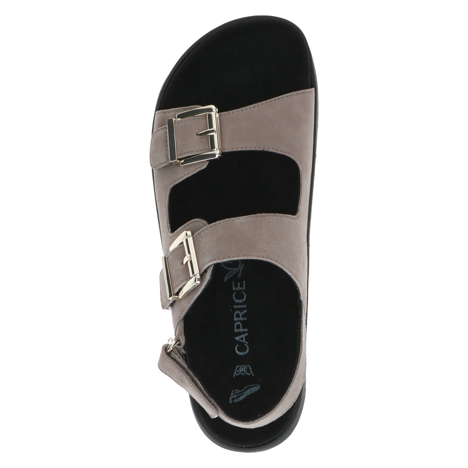 CAPRICE 9-28206-46-338 SANDAŁ SZARY  • Rozm. D.: 40