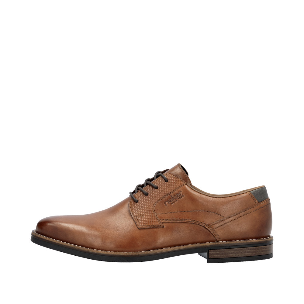 RIEKER 13523-24 PANTOFEL MĘSKI COGNAC  • Rozm. M.: 43