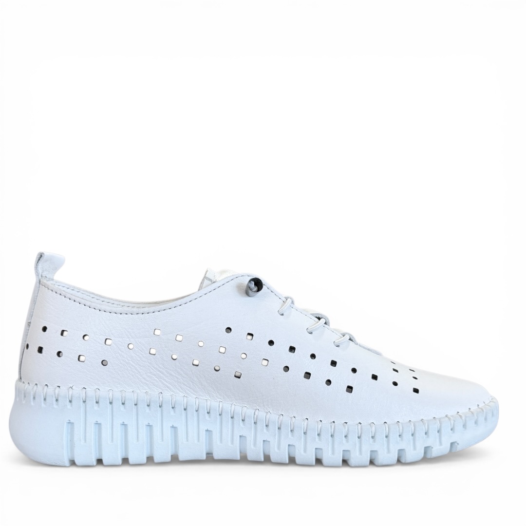 SOKOLSKI OG 4001 PÓŁBUTY AŻUROWE BIAŁE • Rozm. D.: 39