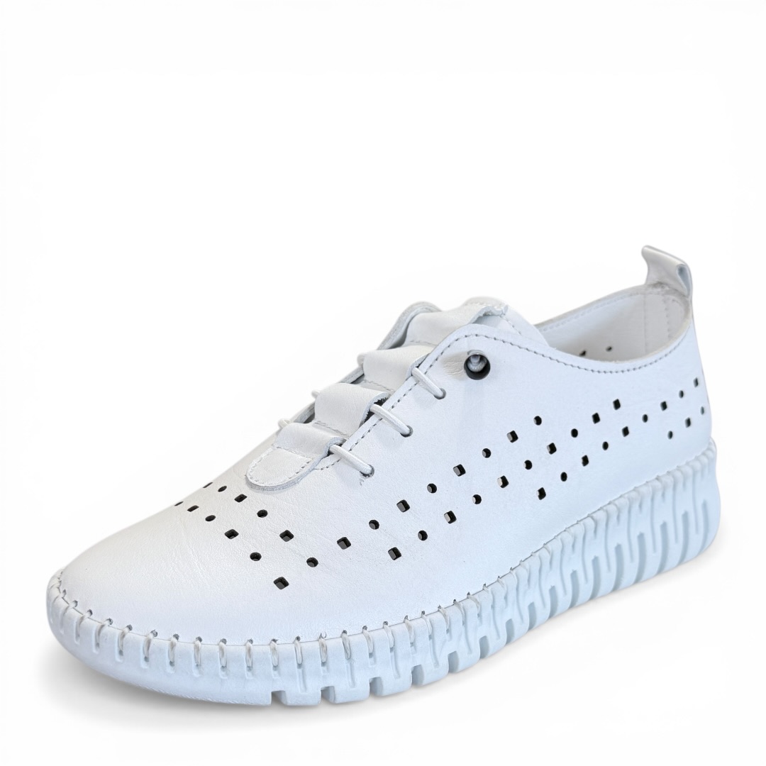 SOKOLSKI OG 4001 PÓŁBUTY AŻUROWE BIAŁE • Rozm. D.: 40