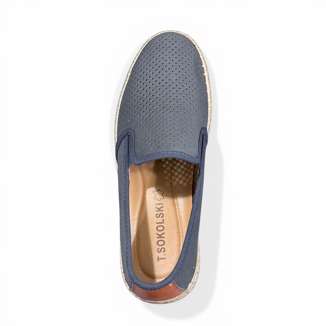 SOKOLSKI MCT W26-920 MOKASYN AŻUR GRANATOWE • Rozm. M.: 40