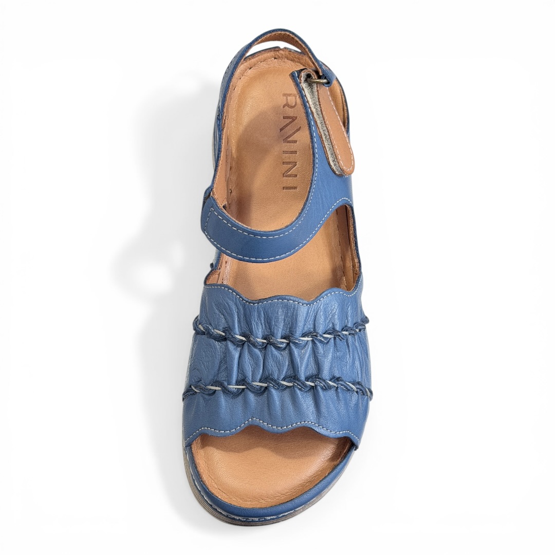 RAVINI 136 SANDAŁKI NIEBIESKIE • Rozm. D.: 38