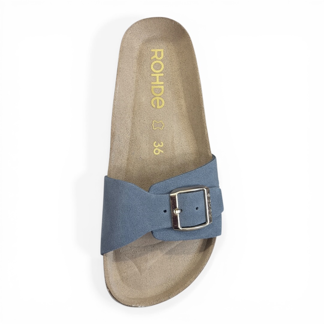 ROHDE 5589 KLAPKI ALBA JEANS • Rozm. D.: 38
