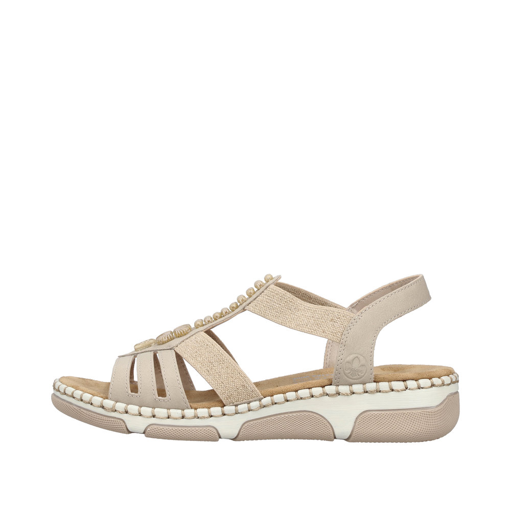 RIEKER 66201-62 SANDAŁKI IMBIROWE • Rozm. D.: 37