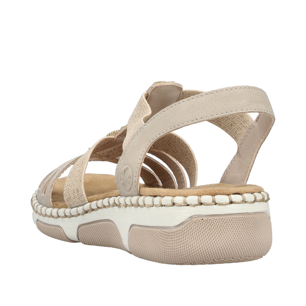 RIEKER 66201-62 SANDAŁKI IMBIROWE • Rozm. D.: 39