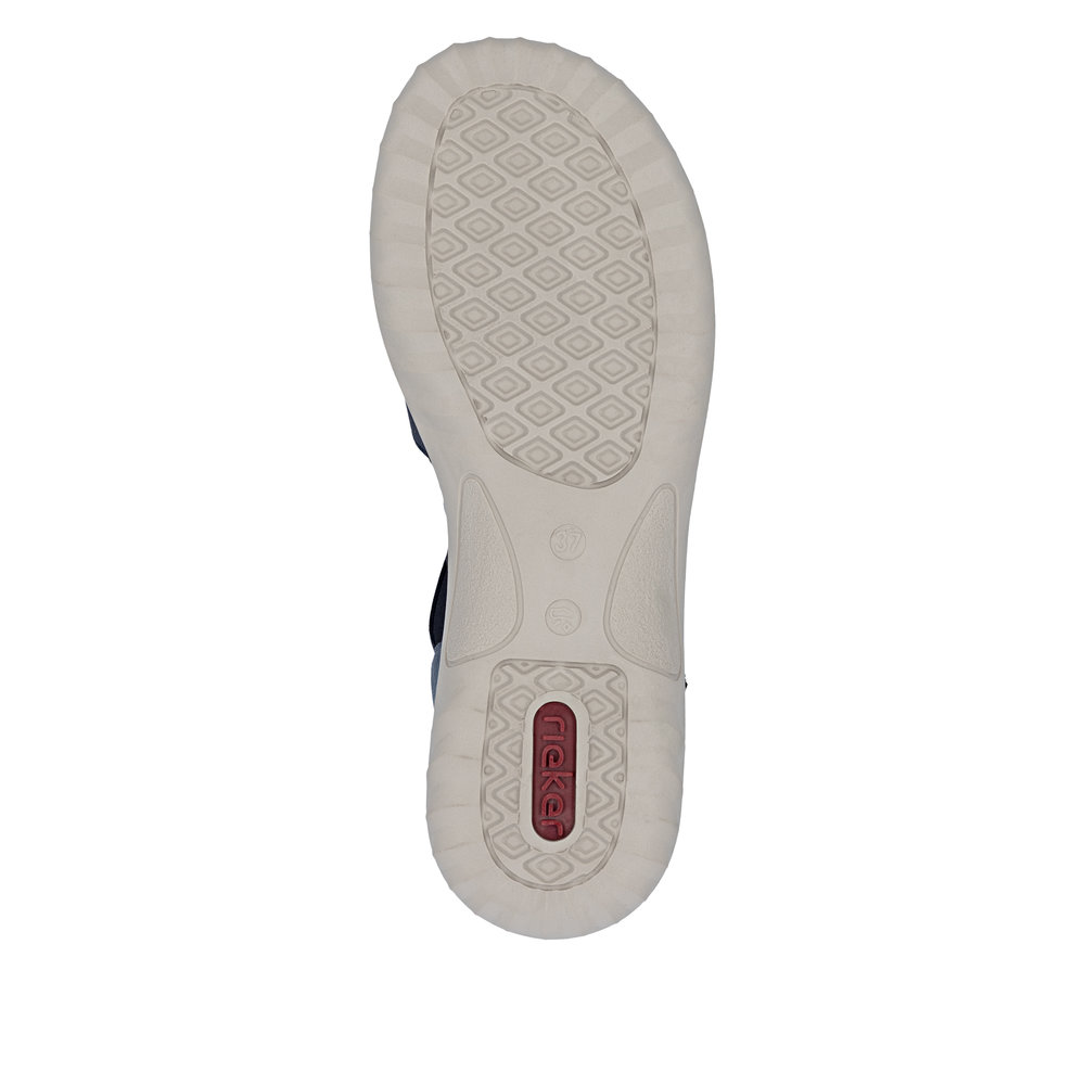 RIEKER 60452-12 SANDAŁKI NIEBIESKIE • Rozm. D.: 41