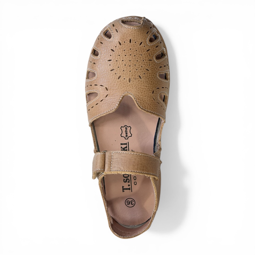 SOKOLSKI KEN L26-621 SANDAŁY COGNAC • Rozm. D.: 40