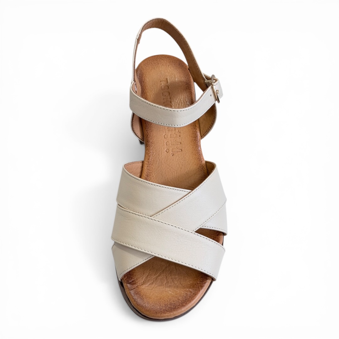 SOKOLSKI MIR L26-701 SANDAŁKI BEŻOWE • Rozm. D.: 36