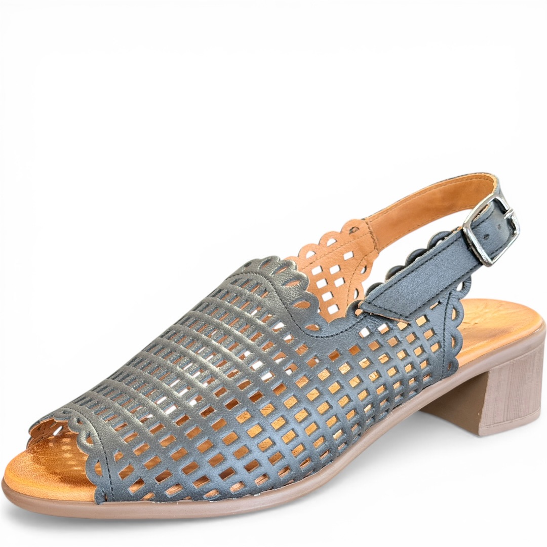 SOKOLSKI MIR L26-707 SANDAŁKI CZARNE • Rozm. D.: 36