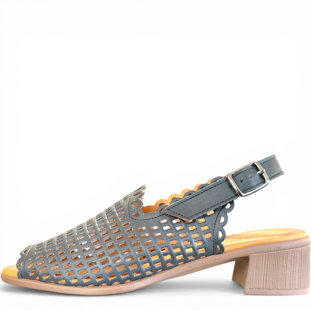 SOKOLSKI MIR L26-707 SANDAŁKI CZARNE • Rozm. D.: 40