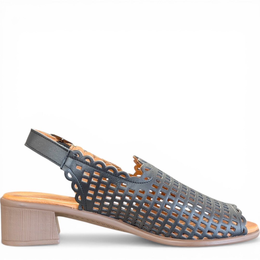 SOKOLSKI MIR L26-707 SANDAŁKI CZARNE • Rozm. D.: 40