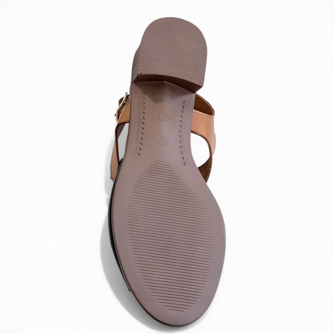 SOKOLSKI MIR L26-711 SANDAŁKI CZARNO -KONIAKOWE • Rozm. D.: 40