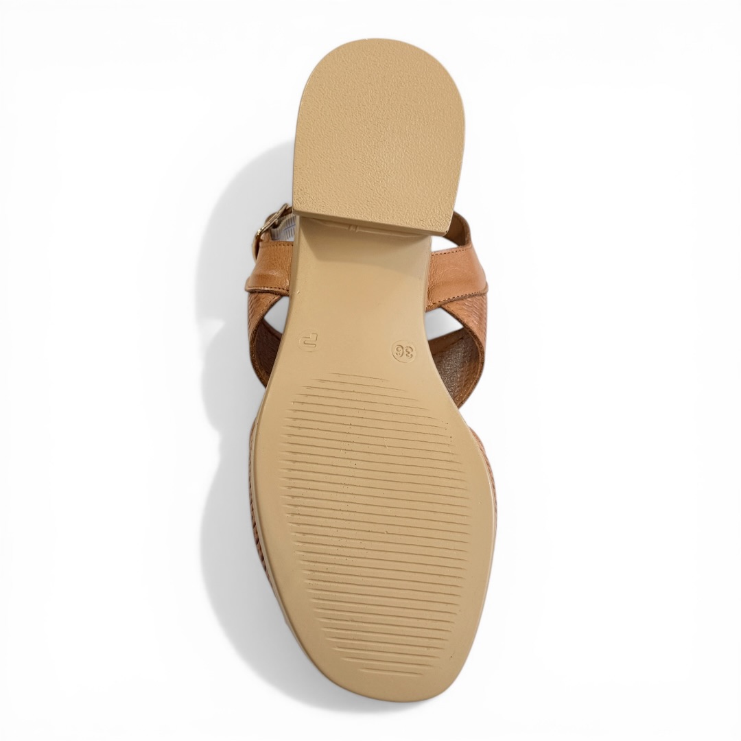 SOKOLSKI MIR L26-731 SANDAŁKI COGNAC • Rozm. D.: 37