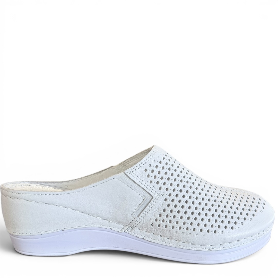 SOKOLSKI AMI L26-164  KLAPEK KRYTY BIAŁY • Rozm. D.: 41