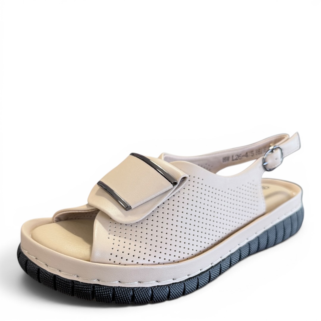 SOKOLSKI HH L26-475 SANDAŁ BEŻOWY • Rozm. D.: 40