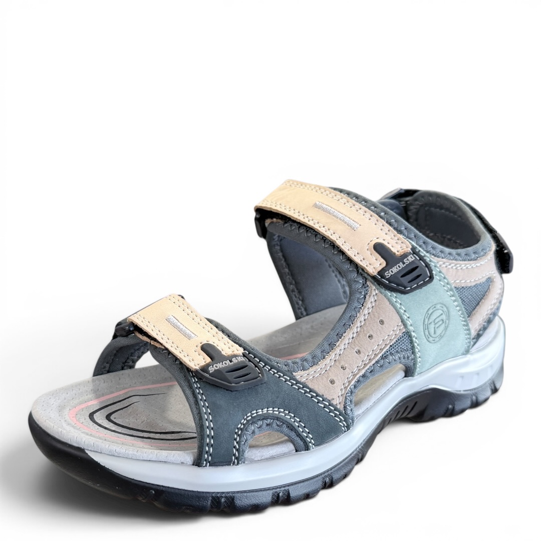 SOKOLSKI KEN L26-665 SANDAŁ KOLOR MULTI 2 • Rozm. D.: 36