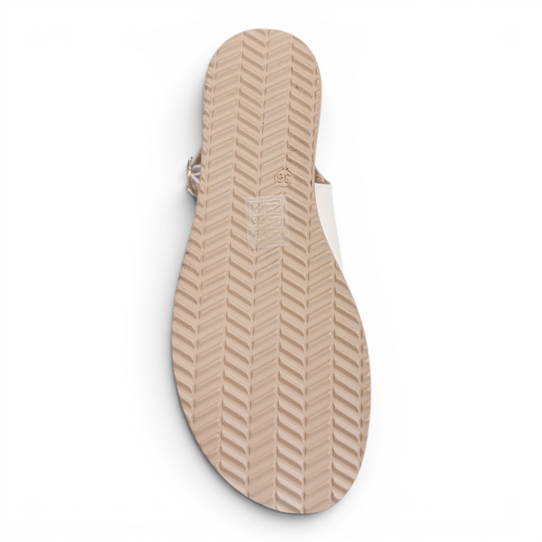 SOKOLSKI KEN L26-679 SANDAŁ NA KOTURNIE BEŻOWY • Rozm. D.: 37